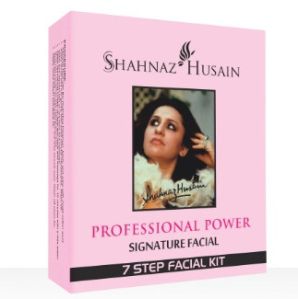 Shahnaz Husain Professional Power Signature Facial Steps- 7 Step Facial Kit