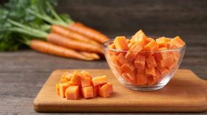 Frozen Diced Carrot, Color : Orange, Freezing Process : Cold Storage