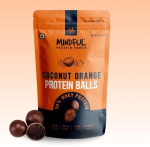 Coconut Orange Protein Balls