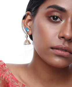 Women PEACOCK EAR CUFF