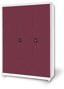 Steela 3PFR | 3 Door Stainless Steel Almirah