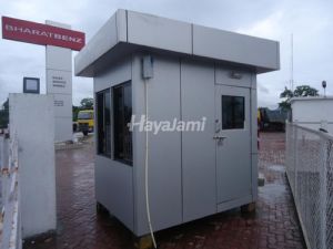 Polished Prefabricated Sheet Security Cabins