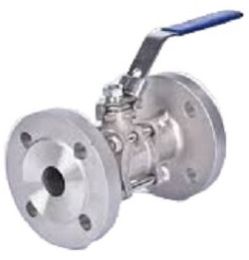 Stainless Steel Two Piece Flanged Ball Valve Standard