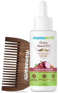 Mamaearth Onion Beard Oil, Packaging Size : 30 Ml