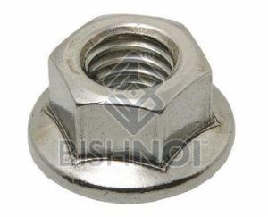 Polished Metal Flange Nuts, Color : Grey Standard For Electrical Fittings, Furniture Fittings