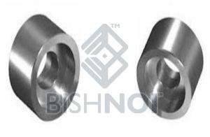 Polished Metal Forged Half Pipe Coupling, Color : Grey