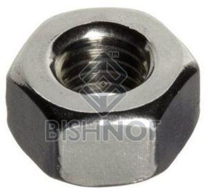 Polished Metal Hexagon Nuts, Color : Metallic Standard For Electrical Fittings, Furniture Fittings