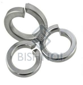 Polished Metal Spring Lock Washers Standard