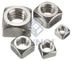 Polished Metal Square Nuts, Color : Metallic Standard For Furniture Fittings