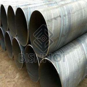 Polished Steel Spiral Welded Pipes, Color : Grey For Industrial