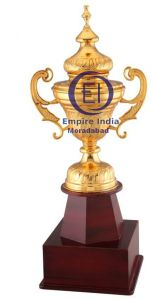 Metal Award Trophy, Color : Gold Yellow Attractive