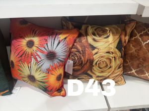 Cushion Cover, Color : Multicolor Printed for Sofa, Bed, Chairs