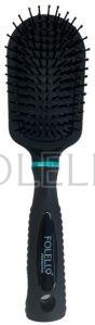 FX 9585TD Ceramic Paddle Hair Brush, Color : Black