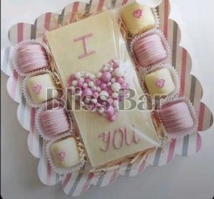 Fancy Proposal Chocolate Gift Box, Shape : Square