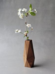 Plain Non Polished Wooden Flower Pot, Color : Brown Antique