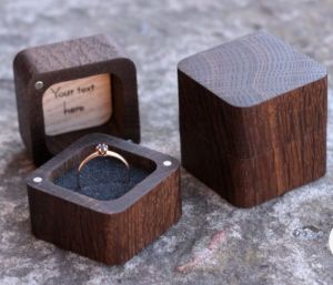 Wooden Ring Box