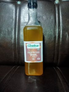 1litre Cold Pressed Sesame Oil, Packaging Type : PET Bottle