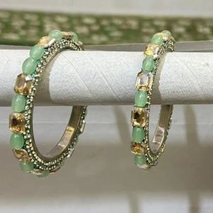 Green Kancha Bangles