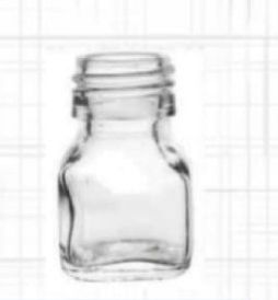 25 Ml Honey Glass Jar, Color : Transparent