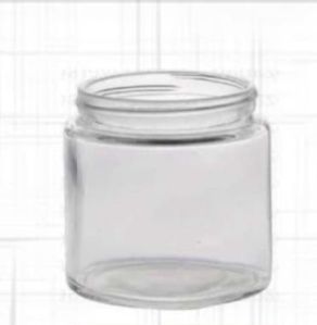 250 Ml Plain Round Glass Screw Jar