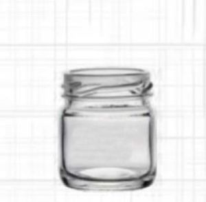 50 Ml Round Glass Jar