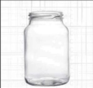 500 Ml Round Glass Jar