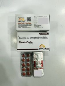 Risnic Forte Risperidone Trihexyphenidyl Tablets