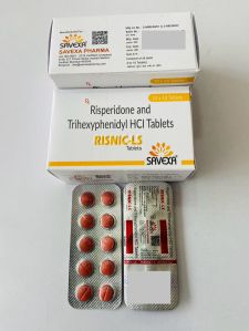 Risnic Ls Risperidone Trihexyphenidyl Tablets