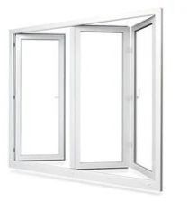 UPVC Slide & Fold Window, Color : Transparent