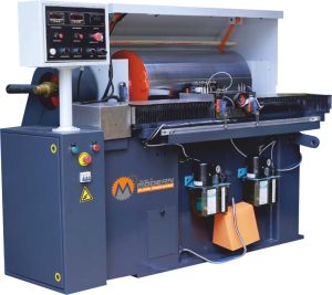 Electric Polished Stainless Steel ICE LATHE CHAIN CUTTING MACHINE