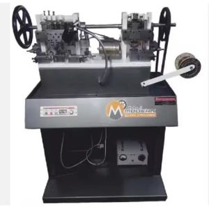 Gold Automatic Fox Tail Chain Machine, Color : Grey