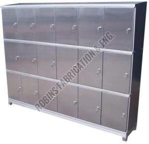 Polished Stainless Steel Locker, Feature : Easy To Install, Hard Structure