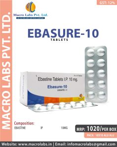 Ebastine 20 Mg Tab For Clinical