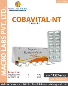 Pregabalin 75 MG and Nortriptyline 10 MG