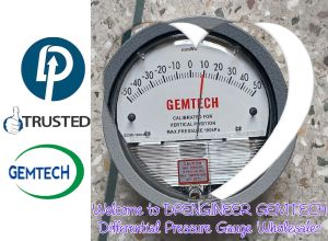 Gemtech Analog Differential Pressure Gauges