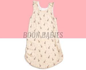 Printed Muslin Fabric Cozy Snuggle Baby Sleeping Bag