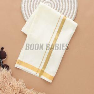 Cotton Silk Border Print Boys Elegant Ethnic Dhoti