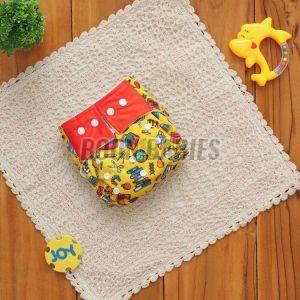 Boon Babies Cotton School Print Adjustable Reusable Cloth Diaper