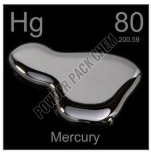 Liquid Mercury, Purity : 99.6%