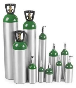 Aluminum Gas Cylinder, Color : Grey Commercial