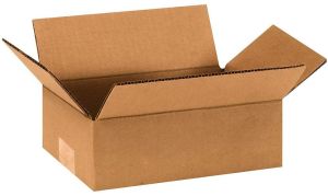 Paper Carton Corrugated Boxes, Color : Brown 6x4x3 Inch