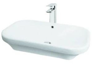 600W X 370D X 150H mm Ceramic Wash Basin