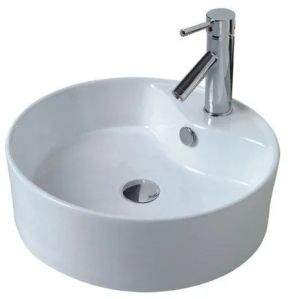 600W X 420D X 90H Mm Round Ceramic Wash Basin