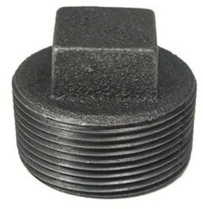 Mild Steel Pipe Plug, Color : Grey