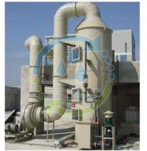 Fully Automatic Electric FRP Spray Tower Scrubber, Color : Grey