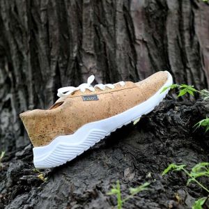 Men Formal Vegan Cork Sneakers Shoes