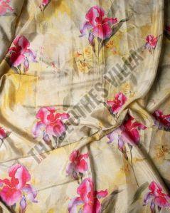 Digital Print Chiffon Fabric, Color : Multicolor