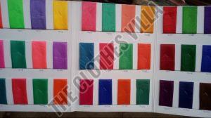 Plain Polyester Santoon Fabric, Color : Multicolor