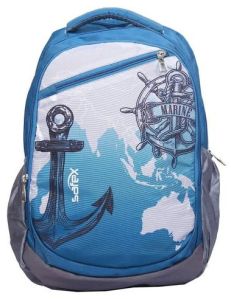 Polyester School Bag, Color : Multicolor Medium Backpack