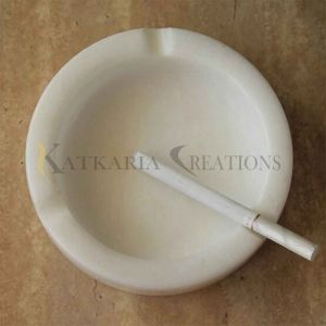 White Marble Ashtray